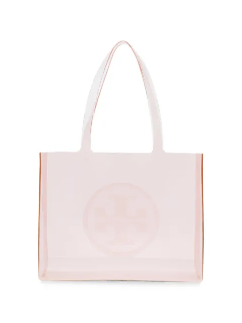 Tory Burch small Ella logo-embossed tote bag