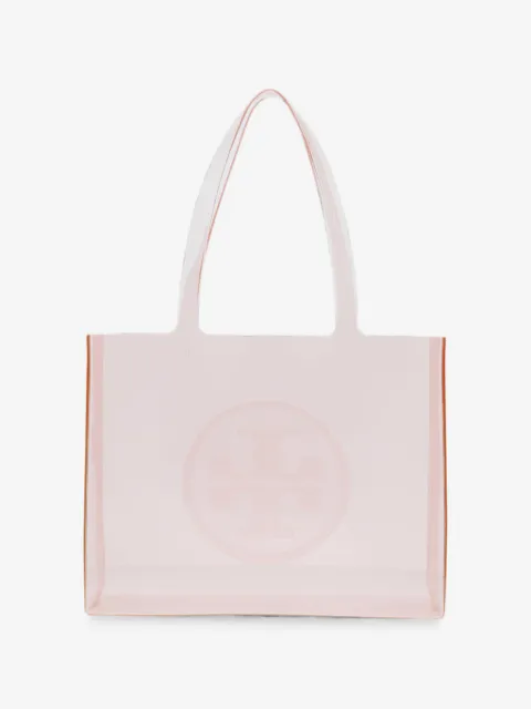 Tory Burch small Ella logo-embossed tote bag