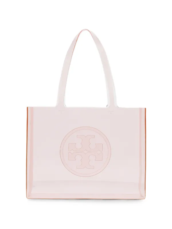 Tory Burch Ella ロゴエンボス ハンドバッグ S | ピンク | FARFETCH JP