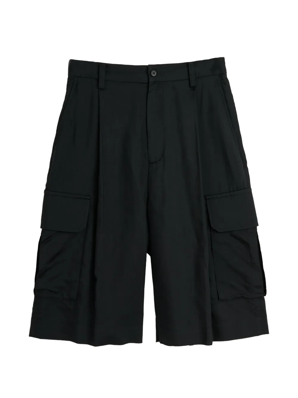 ssstein button-fastening cargo shorts - Schwarz
