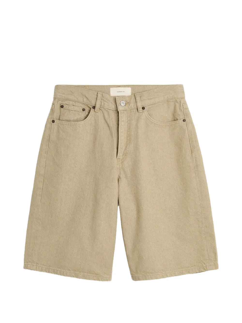 Jeanerica five-pocket shorts - Toni neutri