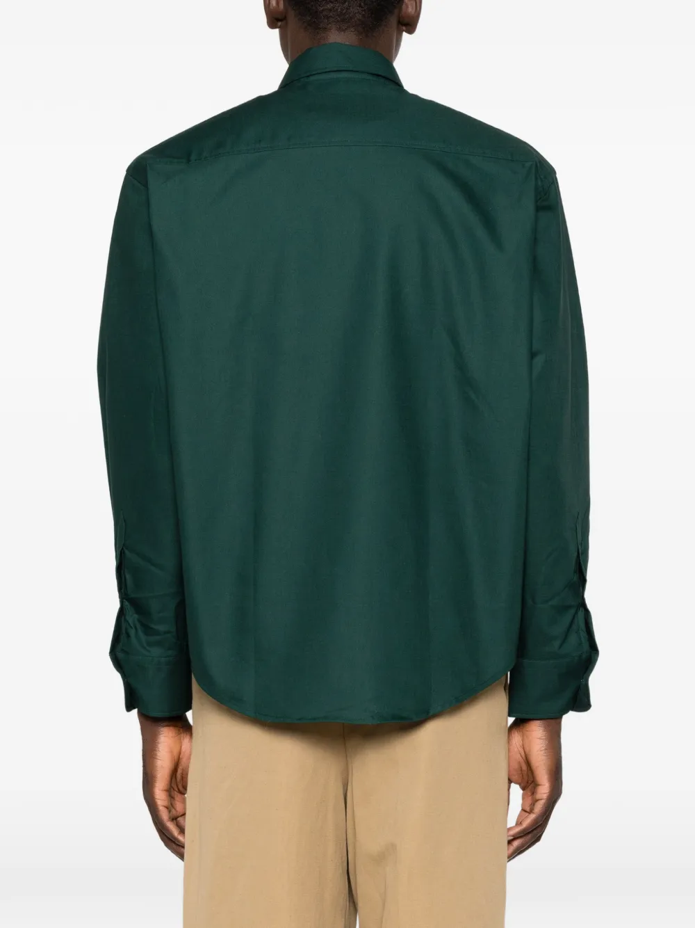 AMI Paris Boxy button-down overhemd Groen