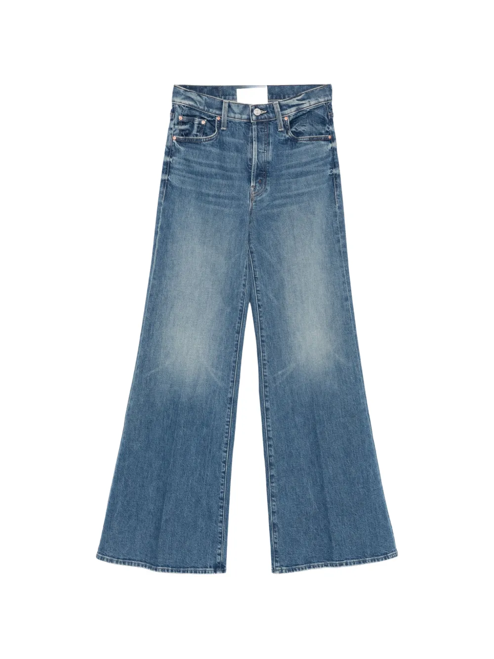 MOTHER The Tomcat Roller Sneak Jeans - Blau