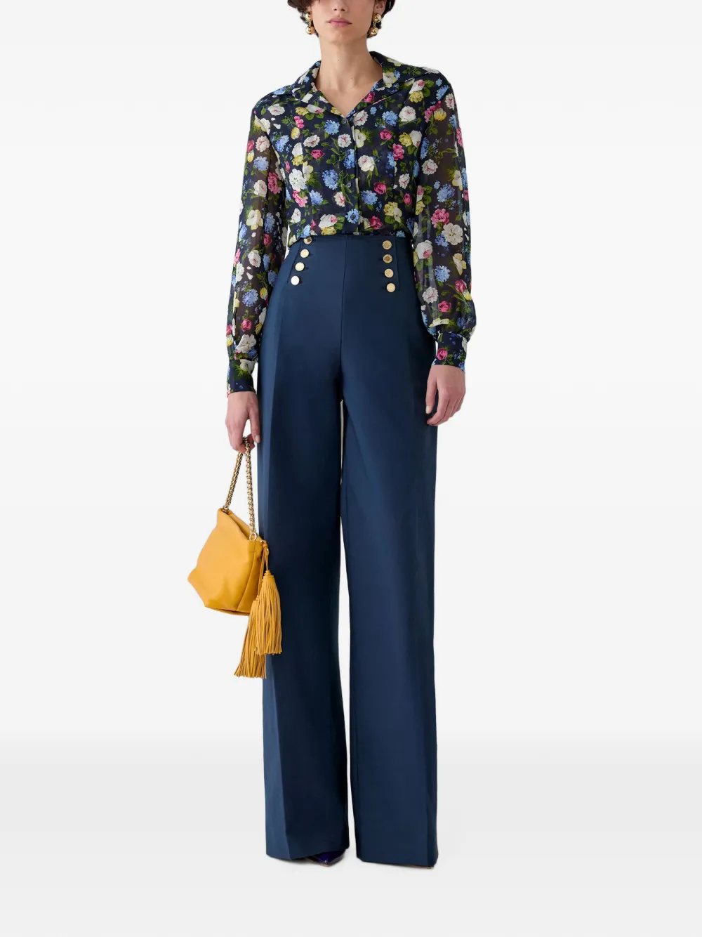 Carolina Herrera Alba broek Blauw