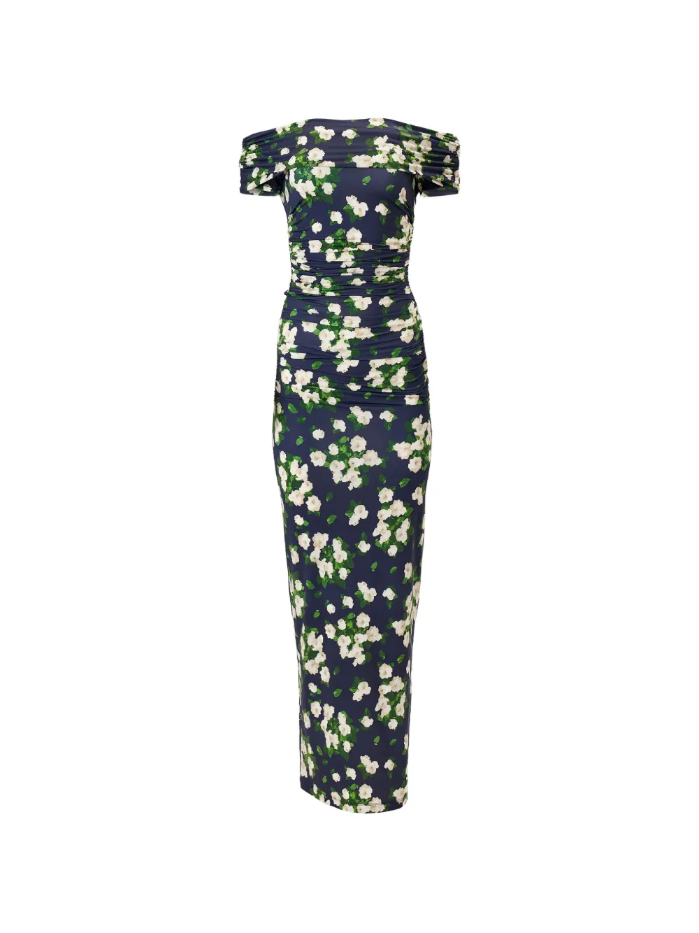 Carolina Herrera floral-print maxi dress - Blu