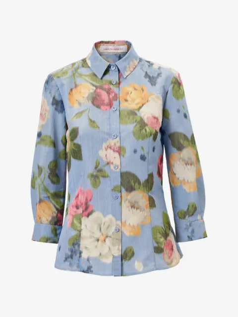Carolina Herrera フローラル シャツ