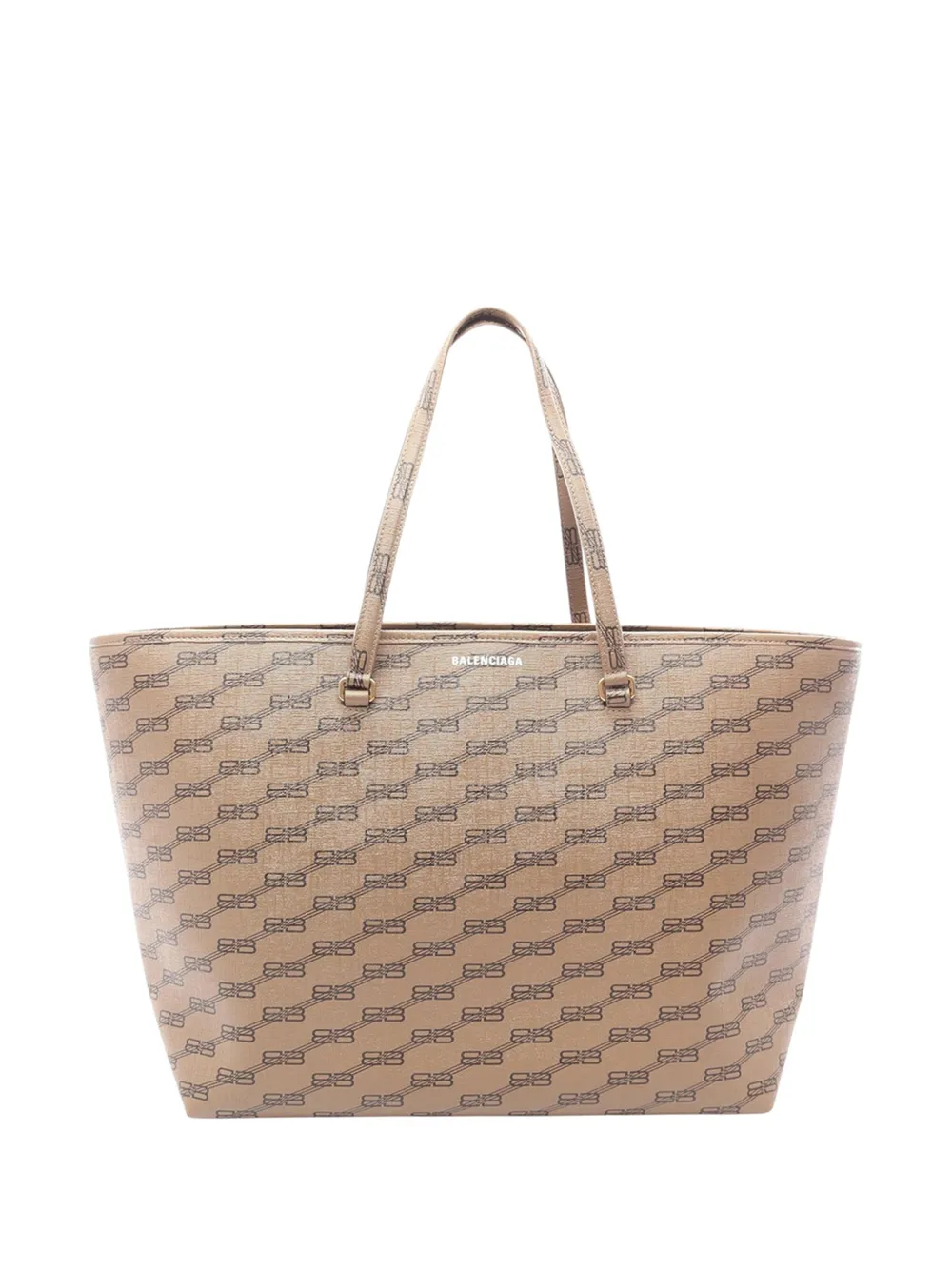 Balenciaga Pre-Owned Borsa tote BB Monogram 2010-2026 - Grigio