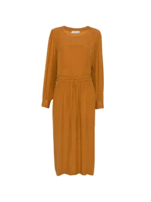 christian dior brown dress Pre-Owned 1970s V-neck Silk | Color:Z_blue furthers9.16.26 plus size plus size The dress can be