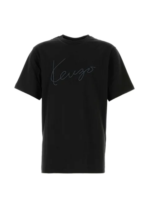 Kenzo Signature logo-embroidered T-shirt
