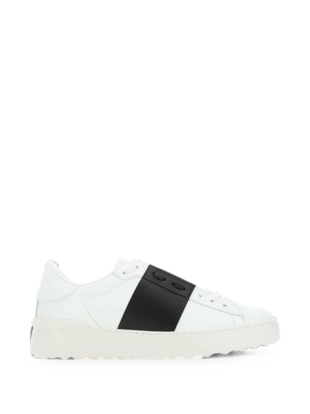 Valentino Garavani Open leather sneakers - Bianco