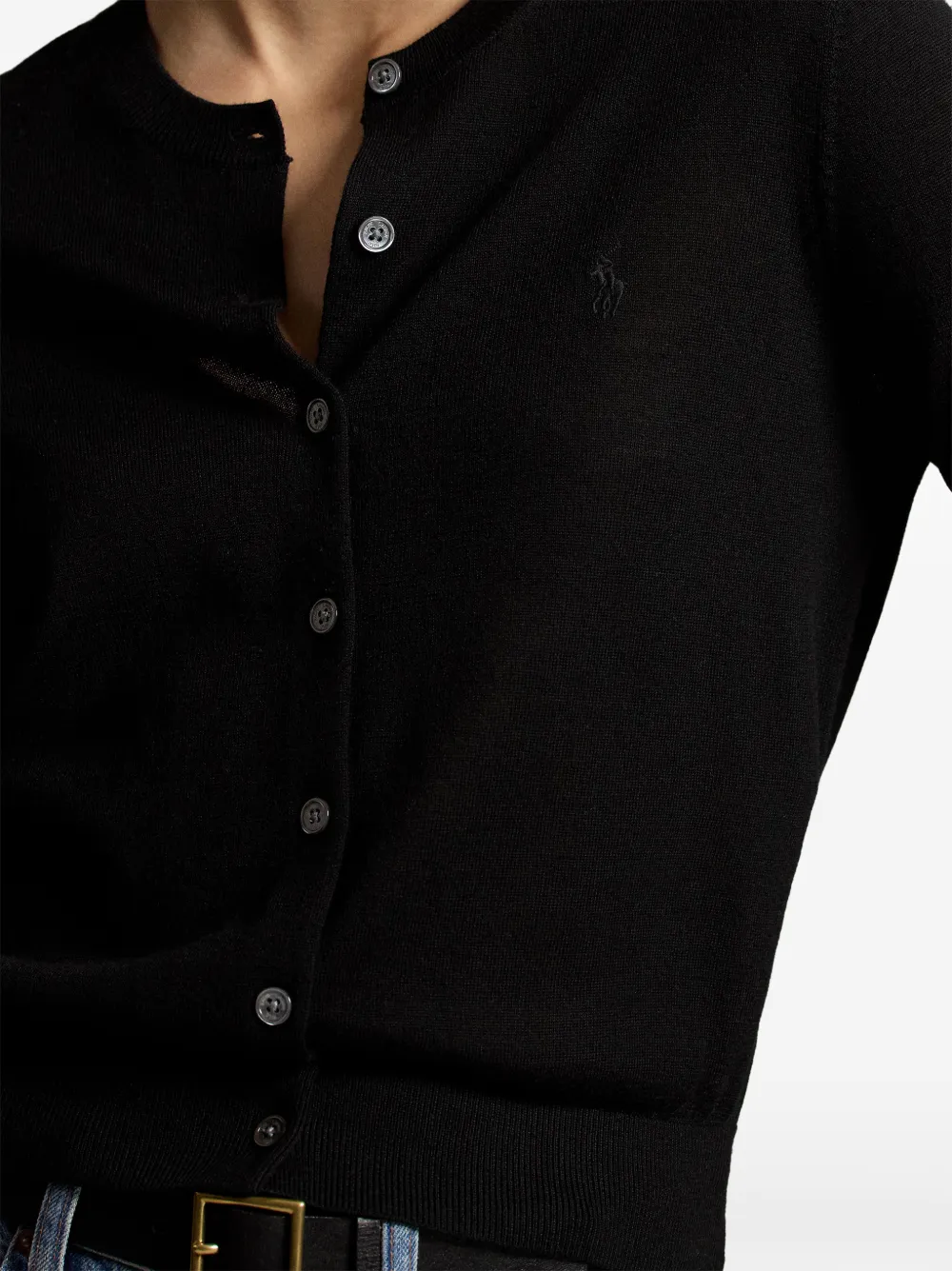 Polo Ralph Lauren Button-up vest Zwart