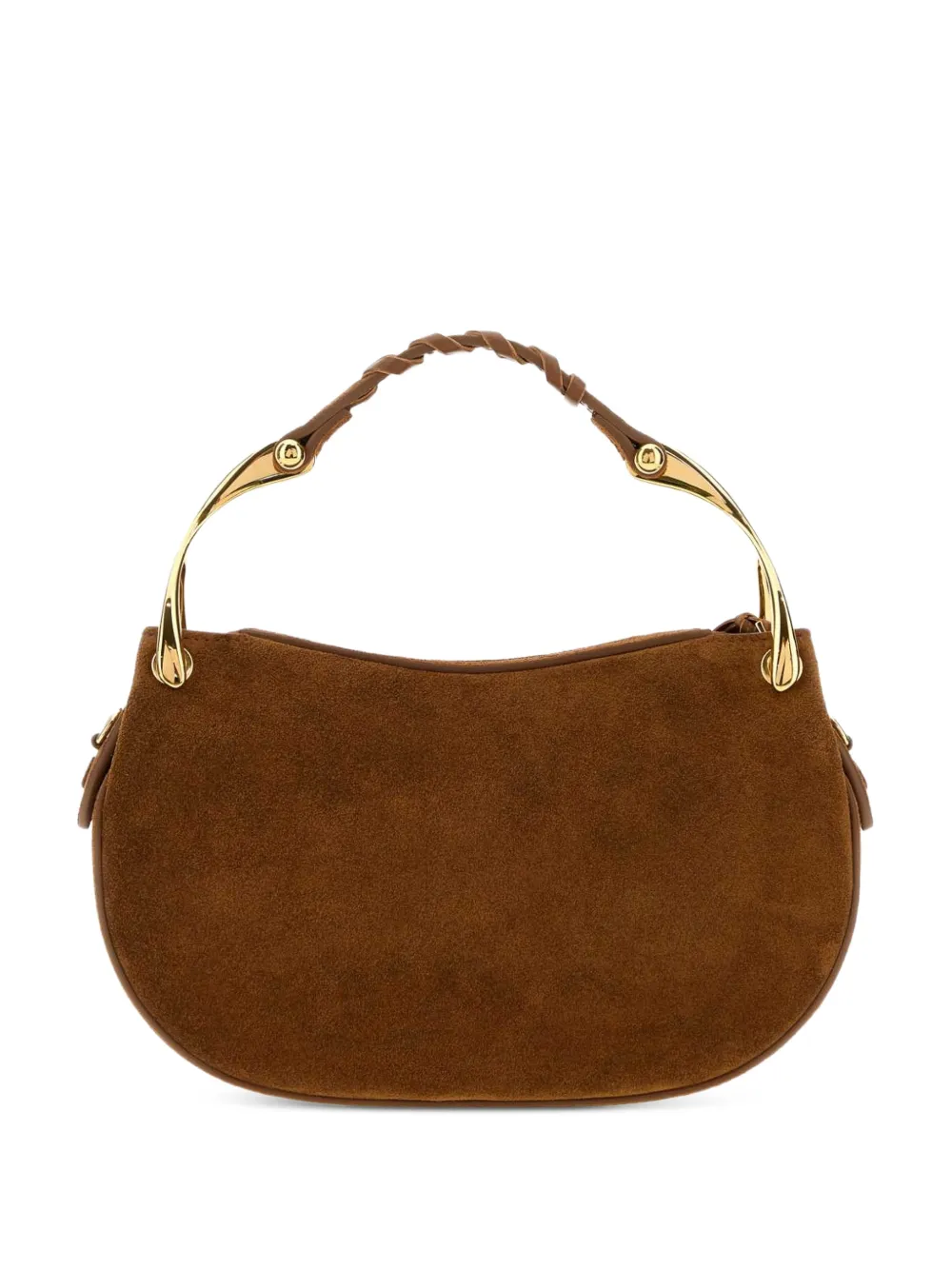Alexander McQueen Wishbone mini bag - Marrone