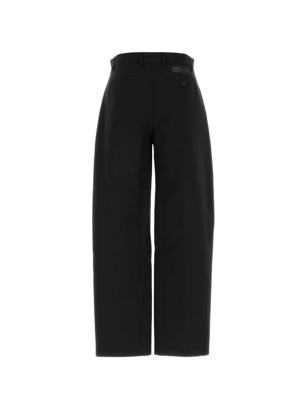 Givenchy Couture Seam geruite flanellen broek Zwart