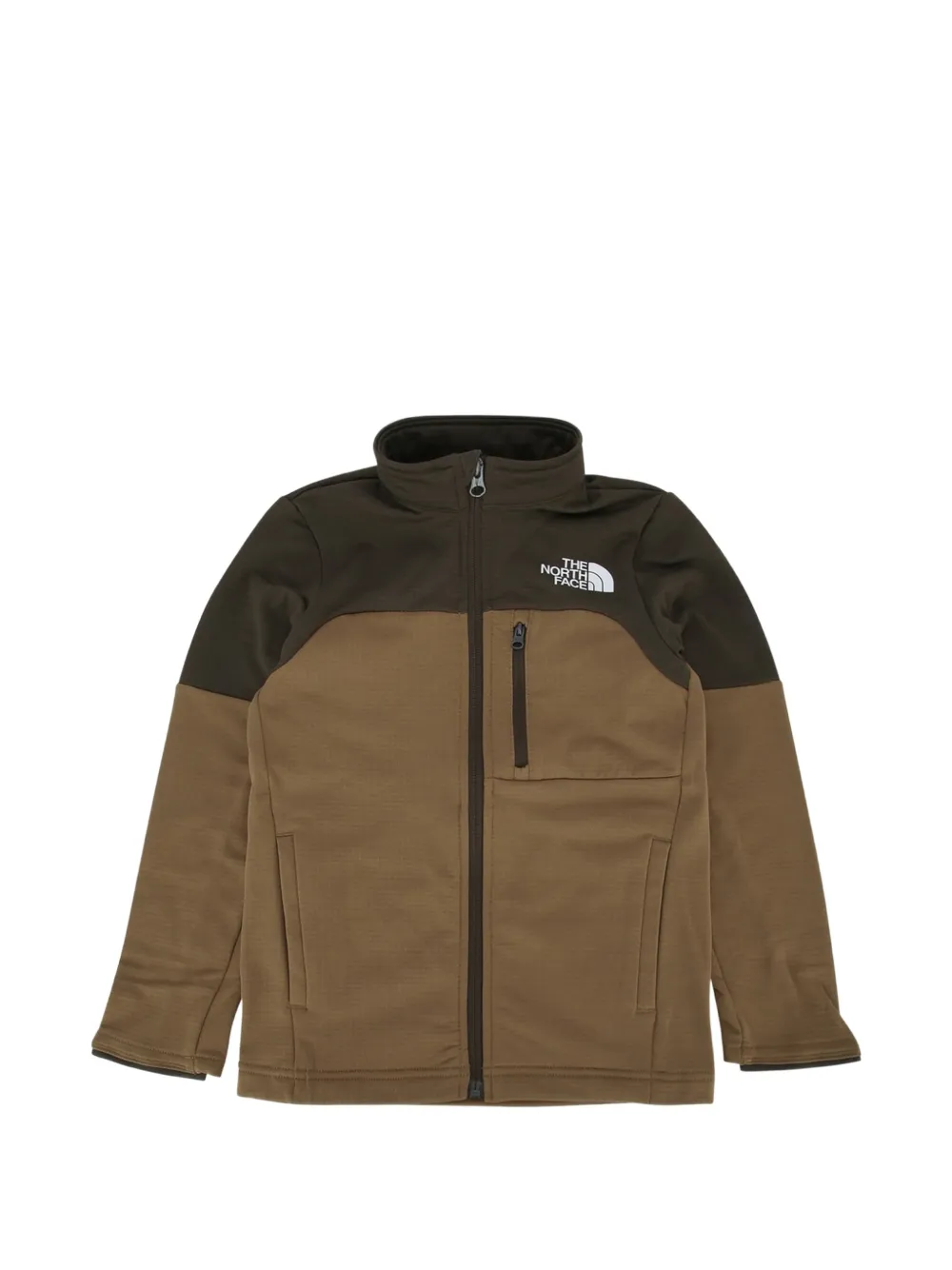 The North Face Kids Hike Midlayer Fz zip-fastening sweatshirt - Marrone