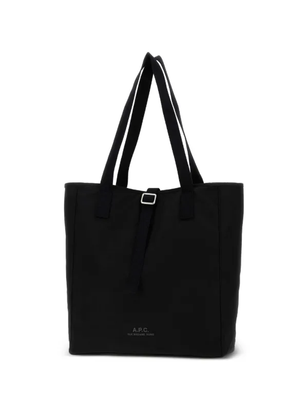 A.P.C. ロゴ トートバッグ | ブラック | FARFETCH JP