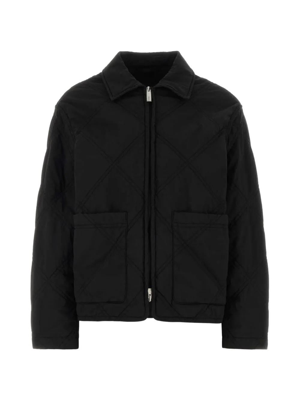 Herno quilted zip-up jacket - Nero