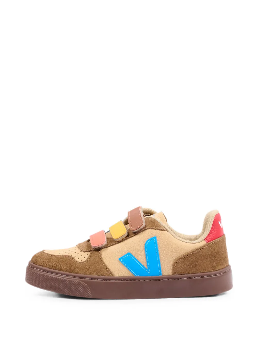 VEJA Kids V-90 leather sneakers Bruin