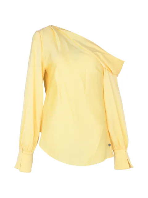 SIMKHAI  Alice one-shoulder blouse