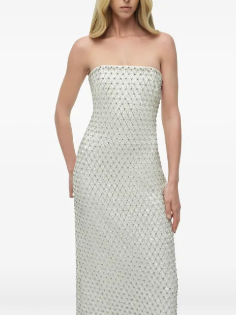 SIMKHAI  Vanessa crystal-embellished maxi dress