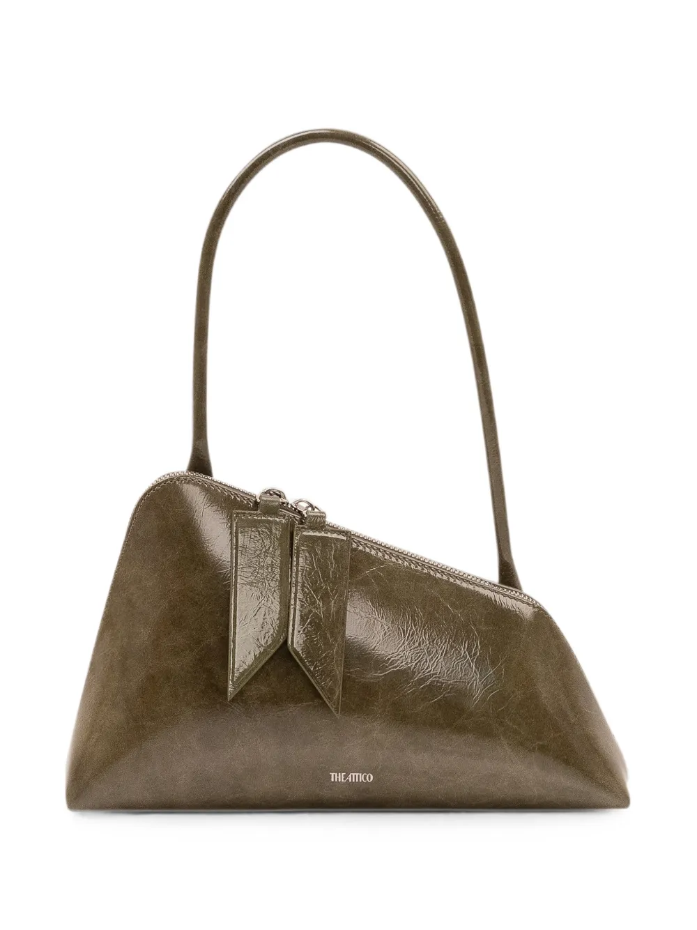 The Attico Sunrise shoulder bag - Grün
