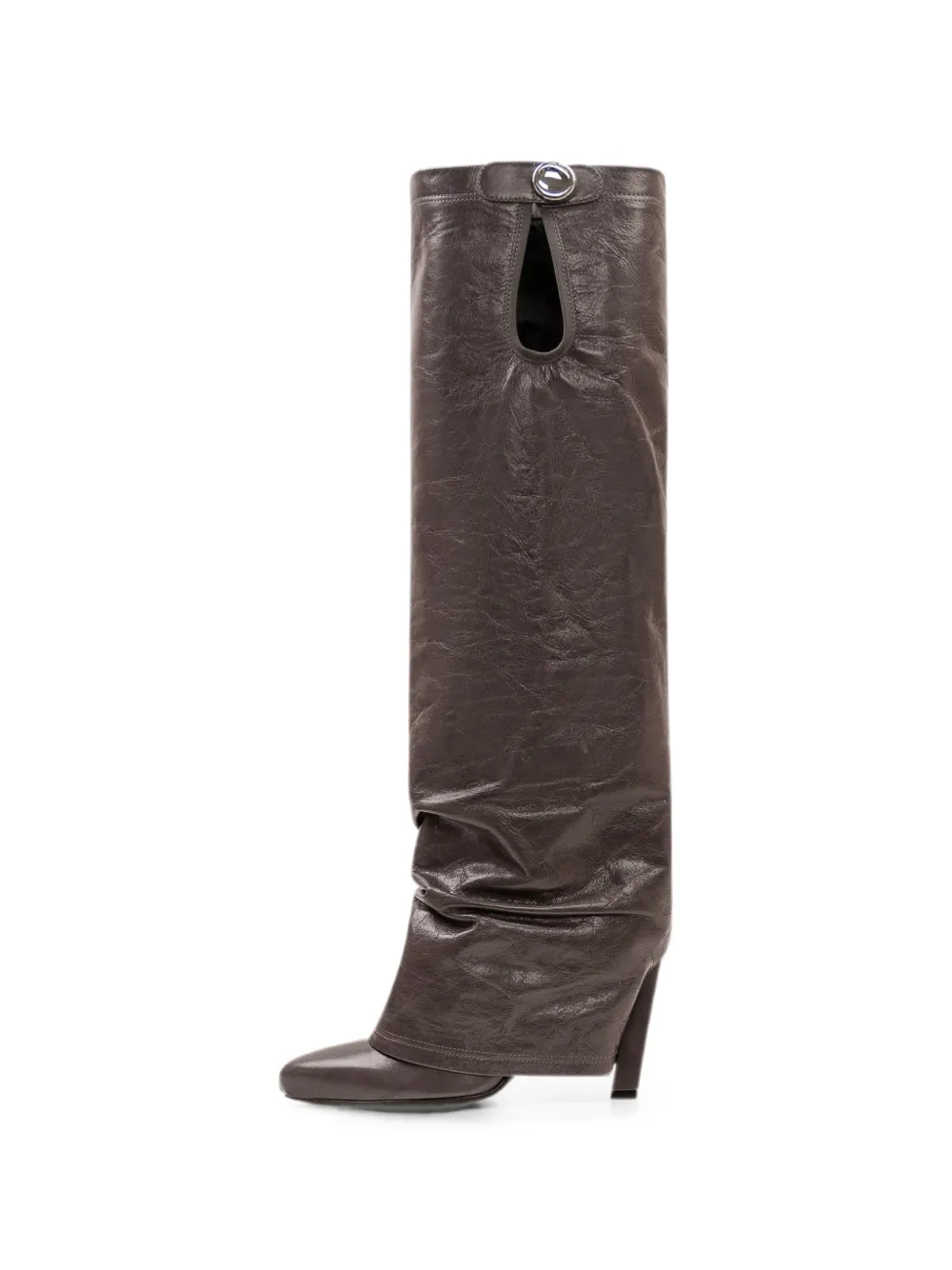 The Attico Leon knee-high boots Grijs