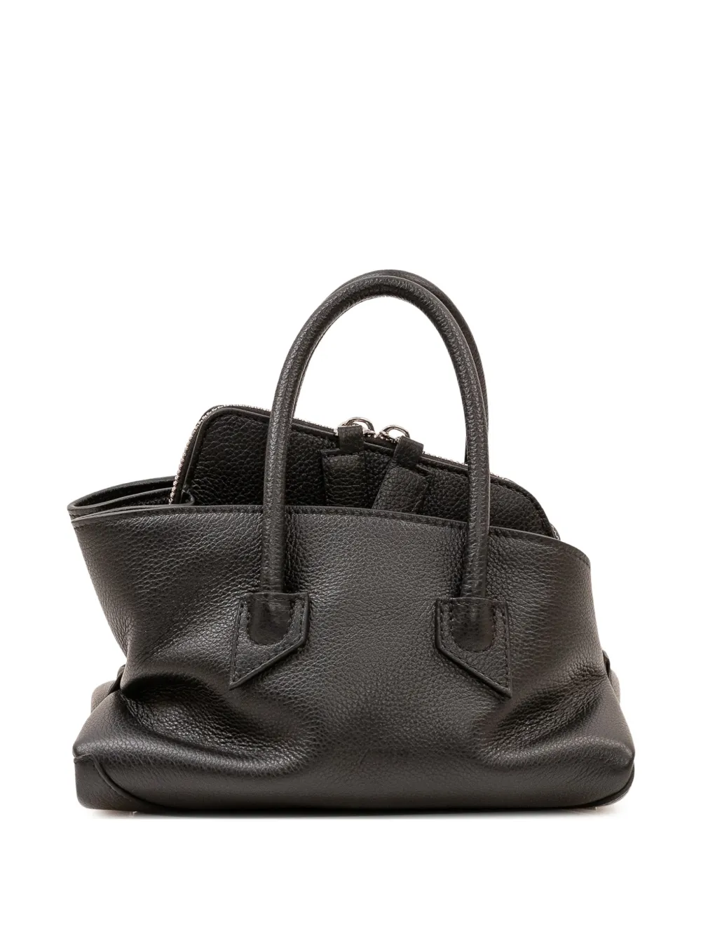The Attico mini La Passeggiata tote bag - Nero
