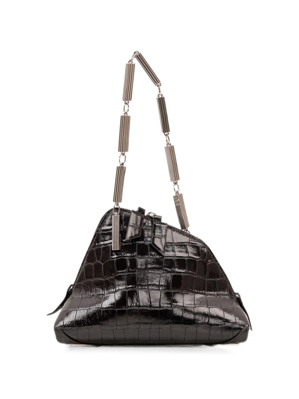 The Attico La Scala clutch Zwart