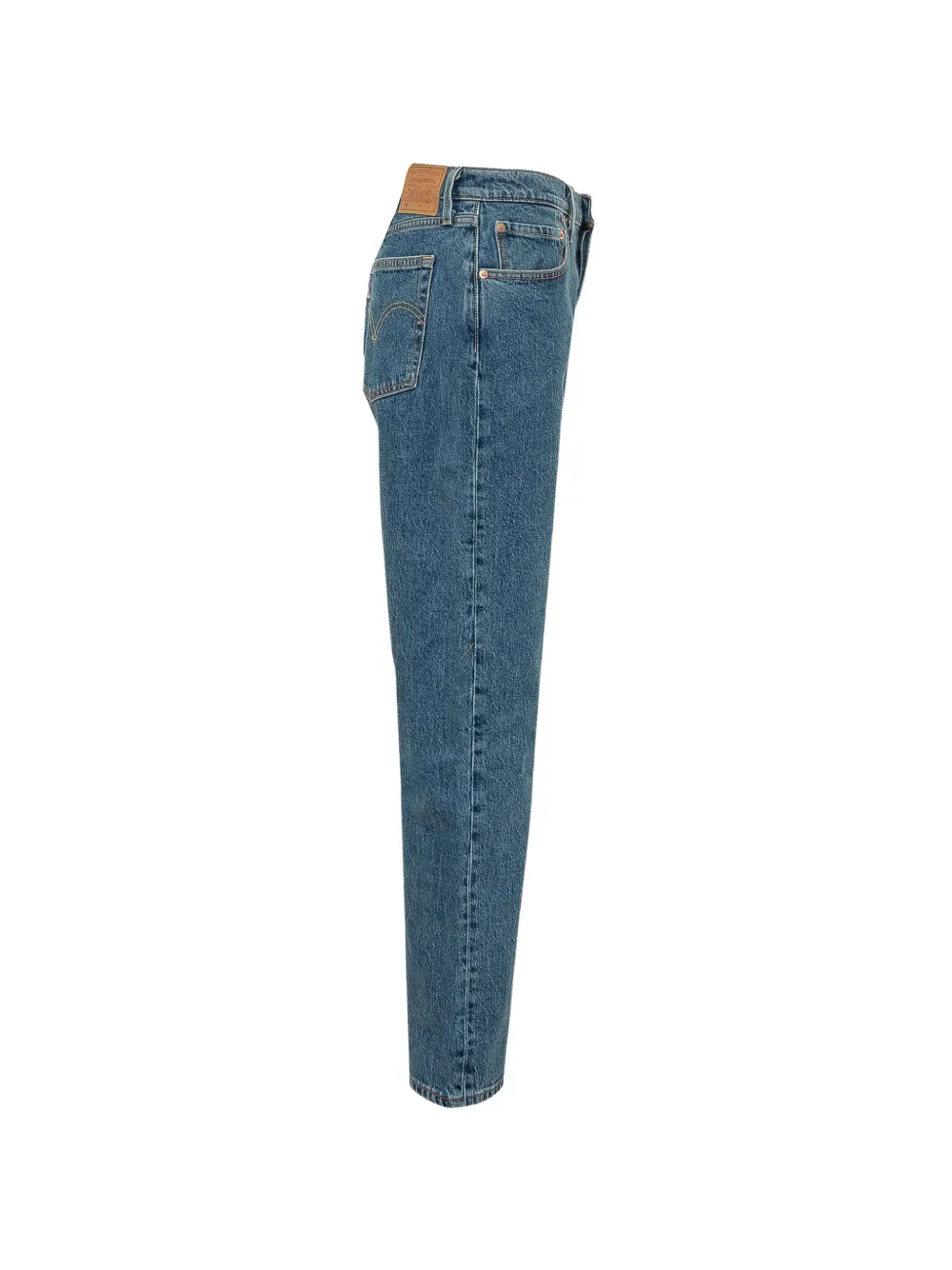 Levi's 501 cropped jeans Blauw