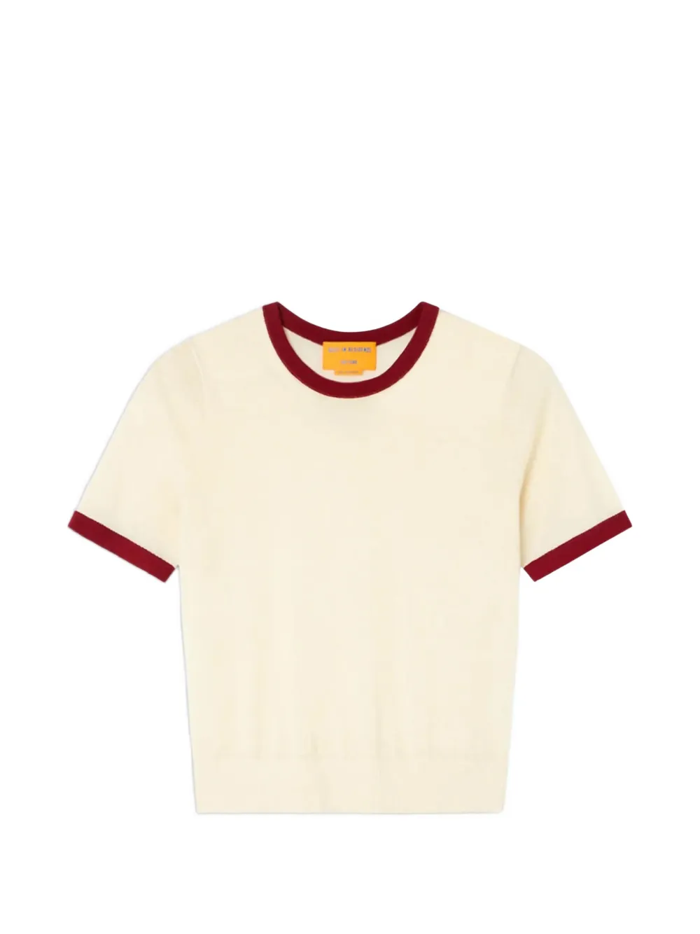 Guest In Residence Airy Ringer T-shirt - Toni neutri