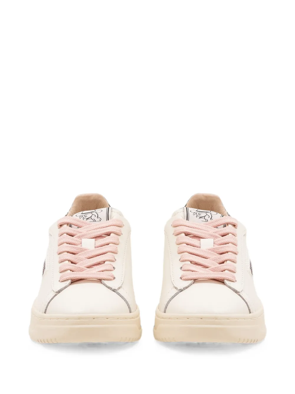 Autry Dallas low-top sneakers Beige