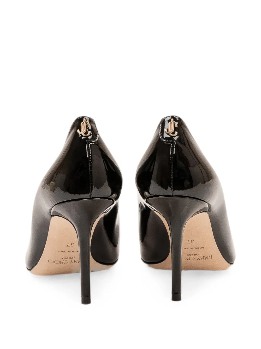 Jimmy Choo Love patent-leather pumps Zwart