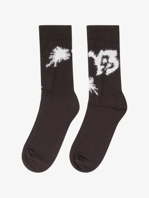 Y-3 Calzini con logo