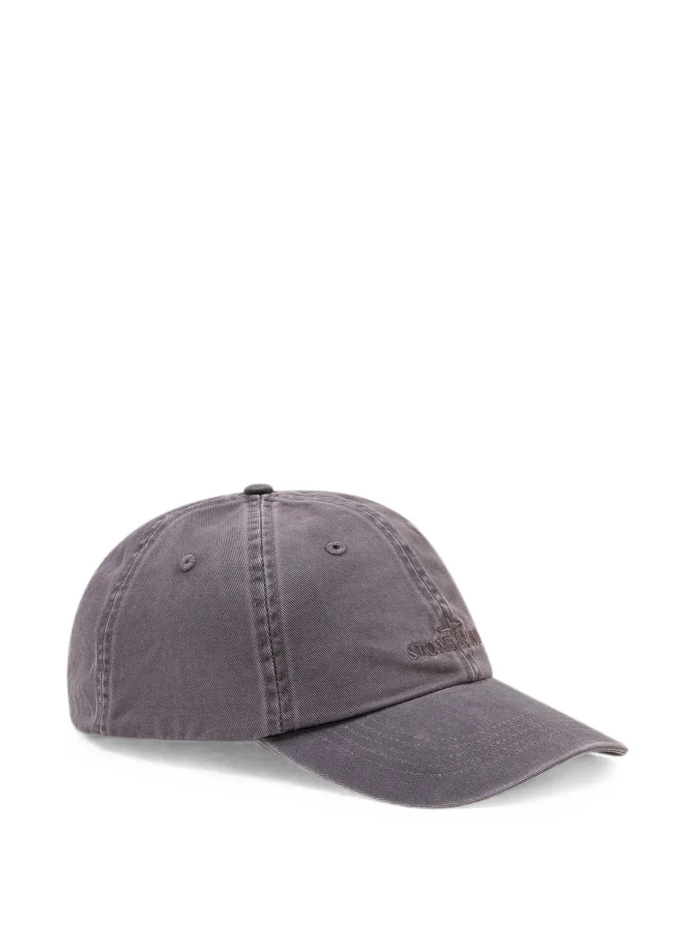 Stone Island Pet met geborduurd logo Grijs