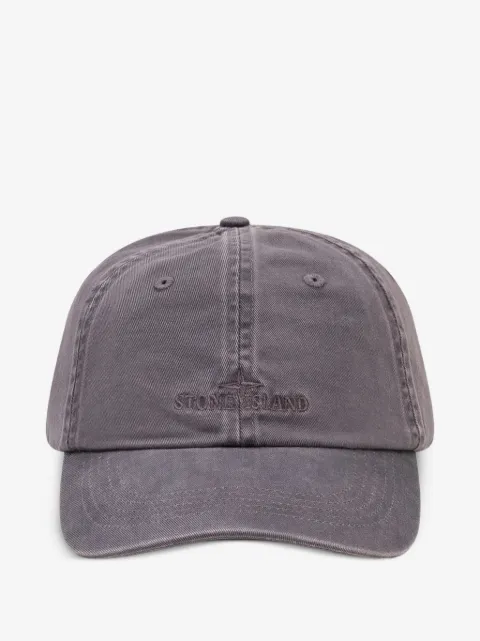 Stone Island Baseballkappe mit Logo-Stickerei