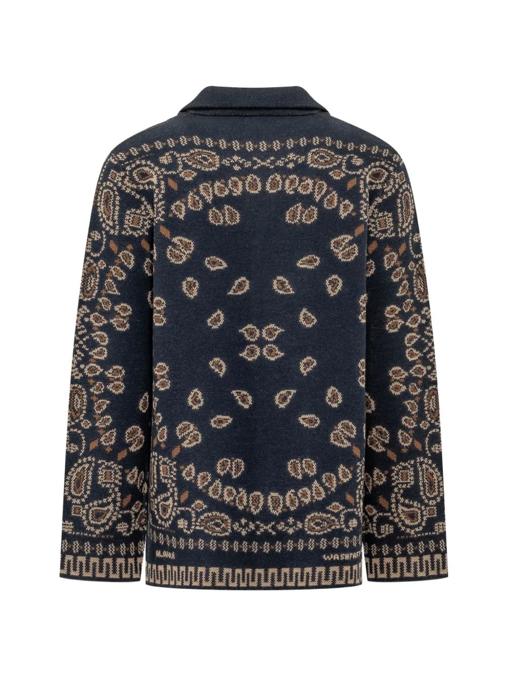 Alanui Overhemd met bandana-jacquard Blauw