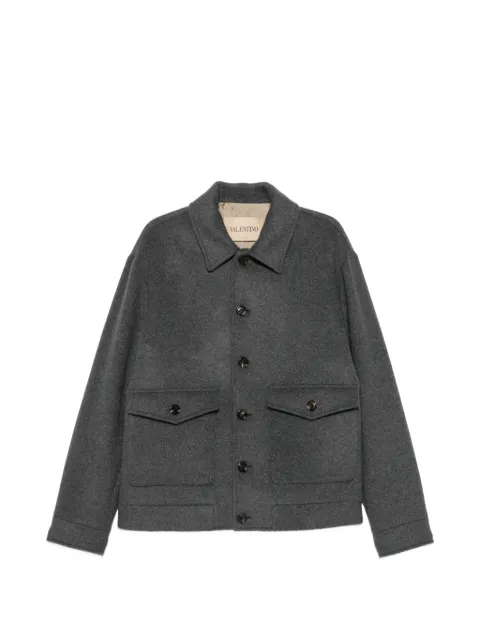 Valentino Garavani button-fastening flap-pocket jacket