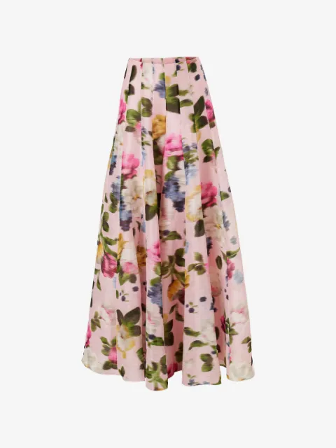 Carolina Herrera Iris floral-print trousers