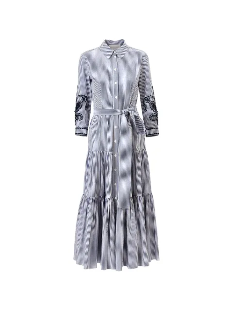 Carolina Herrera Abito midi a righe