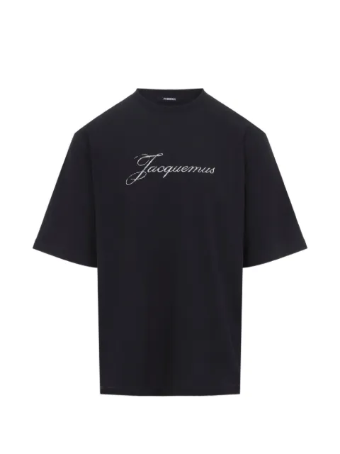 Jacquemus camiseta con logo estampado