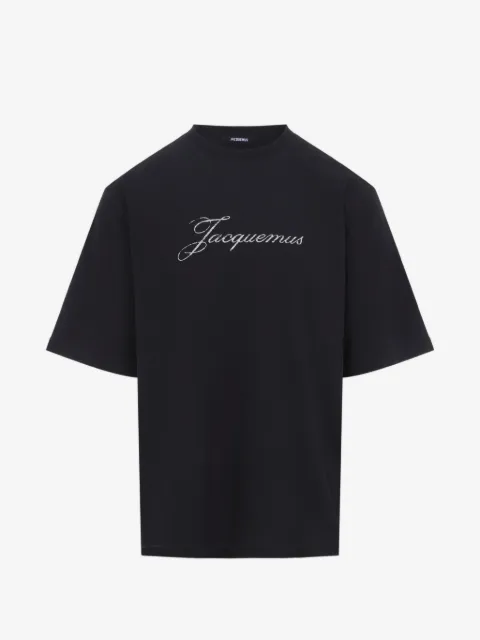 Jacquemus playera con logo estampado