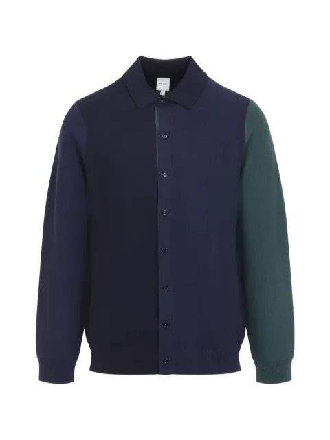 Paul Smith colour-block button-up shirt