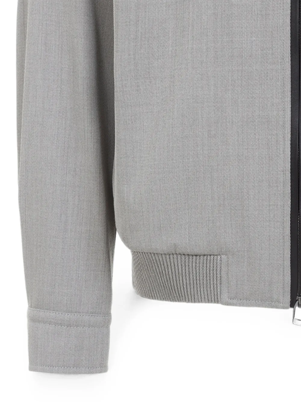 Brioni Jack met rits Grijs