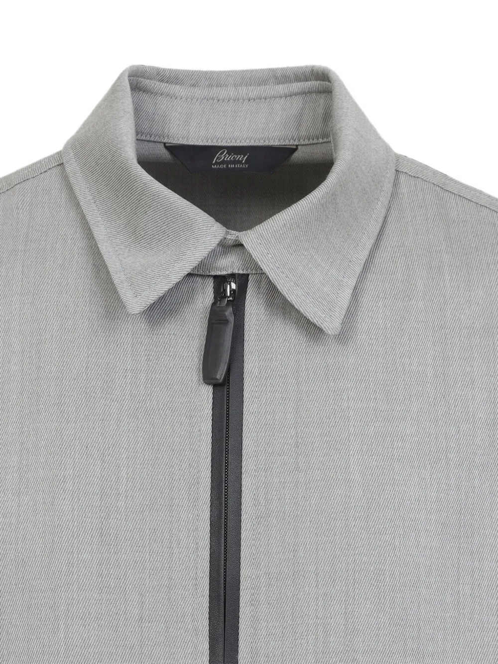 Brioni Jack met rits Grijs