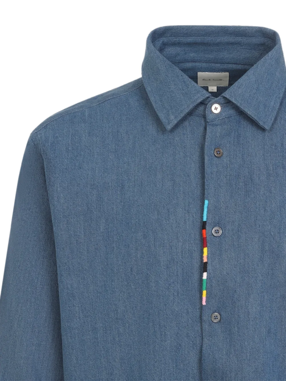Paul Smith Artist Stripe overhemd met lange mouwen Blauw