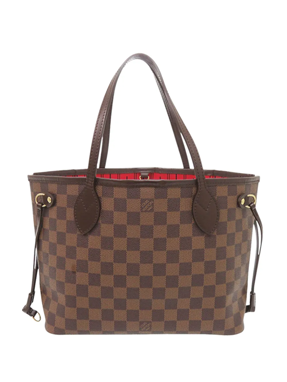 Louis Vuitton Pre-Owned 2011 Damier Ebene Neverfull PM tote bag - Brown