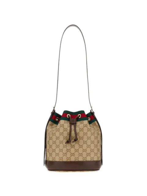 Gucci bolsa bucket GG Supreme Web