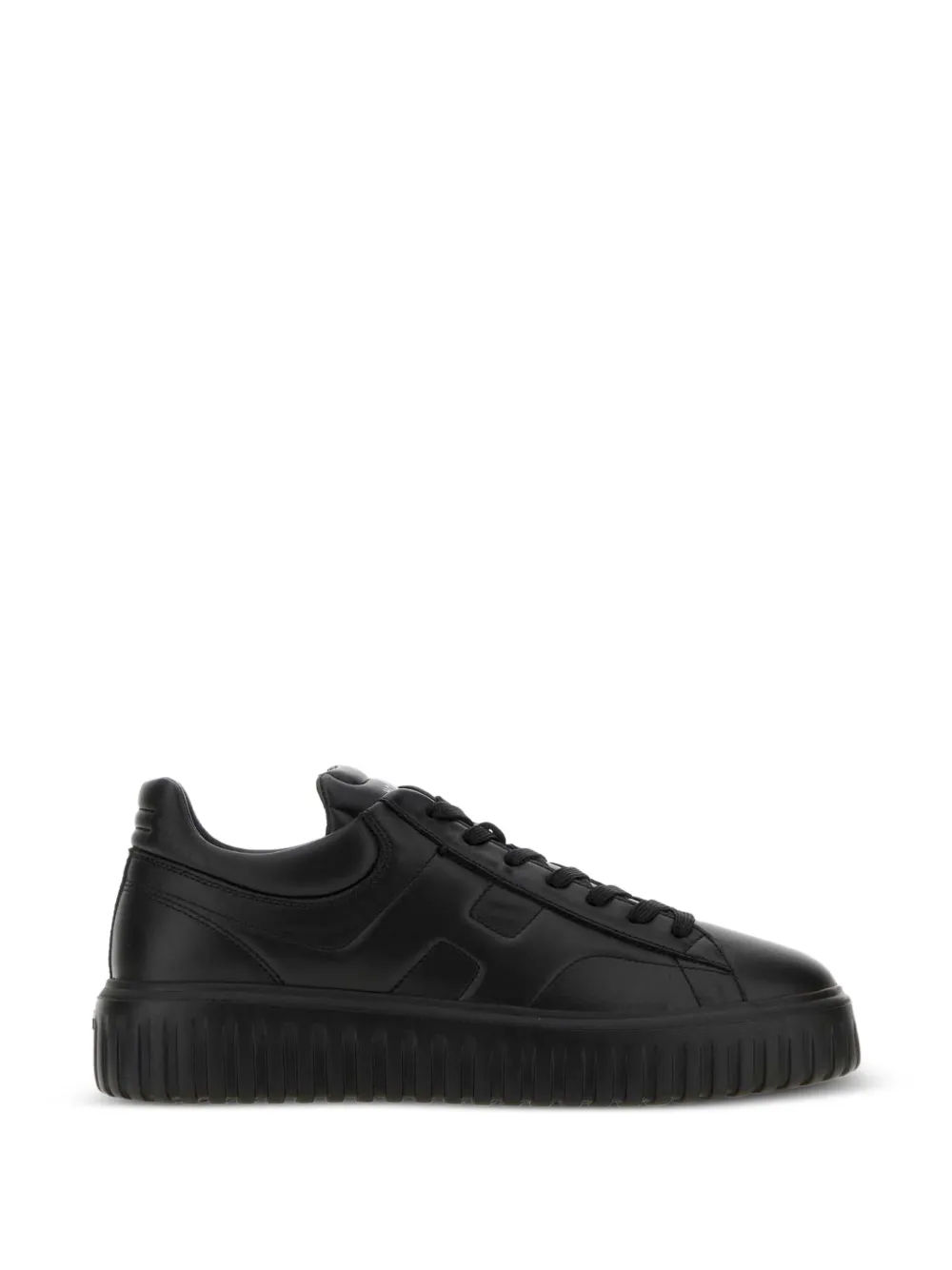 Hogan H-Stripes leather sneakers - Nero