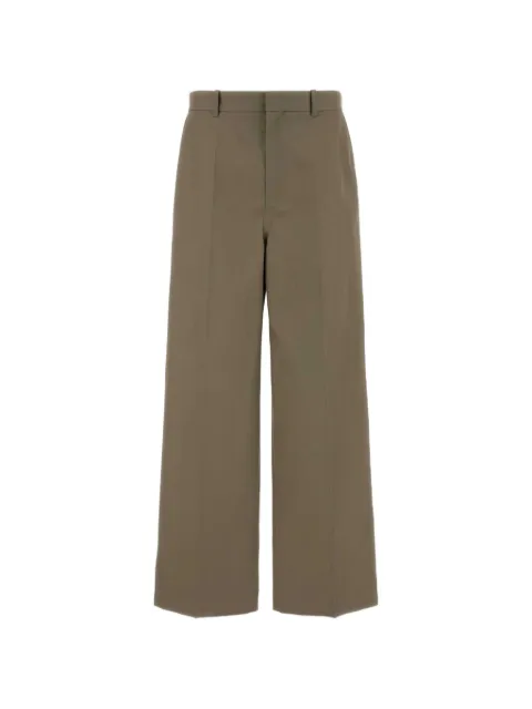 Balenciaga concealed-fastening trousers
