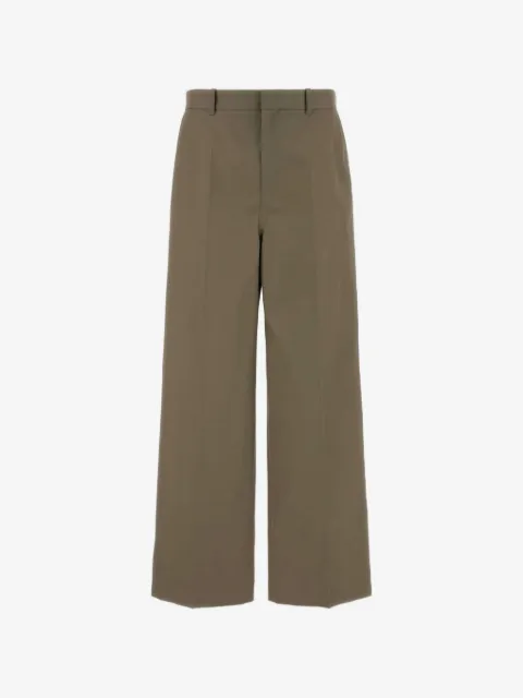 Balenciaga pantalones tapered con cierre oculto