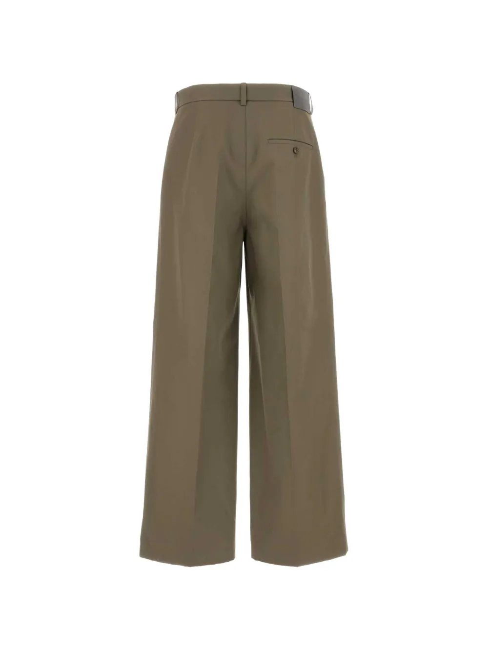 Balenciaga Broek met verborgen sluiting Bruin